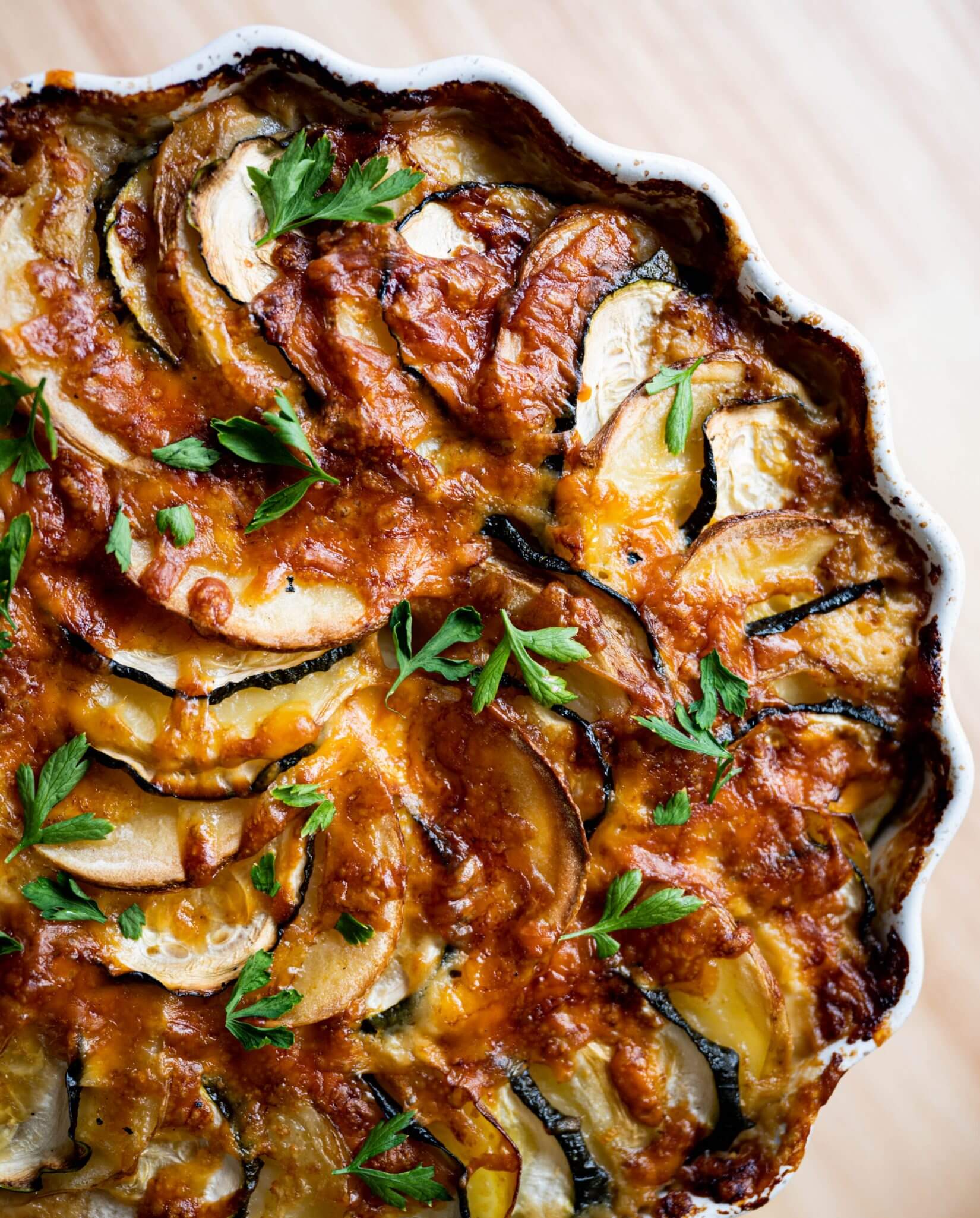 Carisma Vegan Potato & Zucchini Gratin Mitolo Family Farms