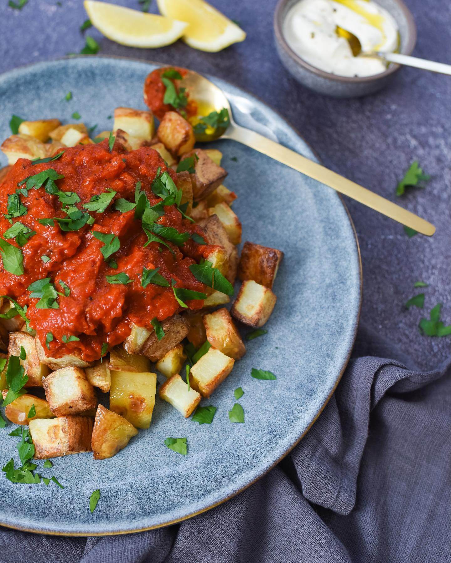 Low Carb Spanish Patatas Bravas - Mitolo Family Farms