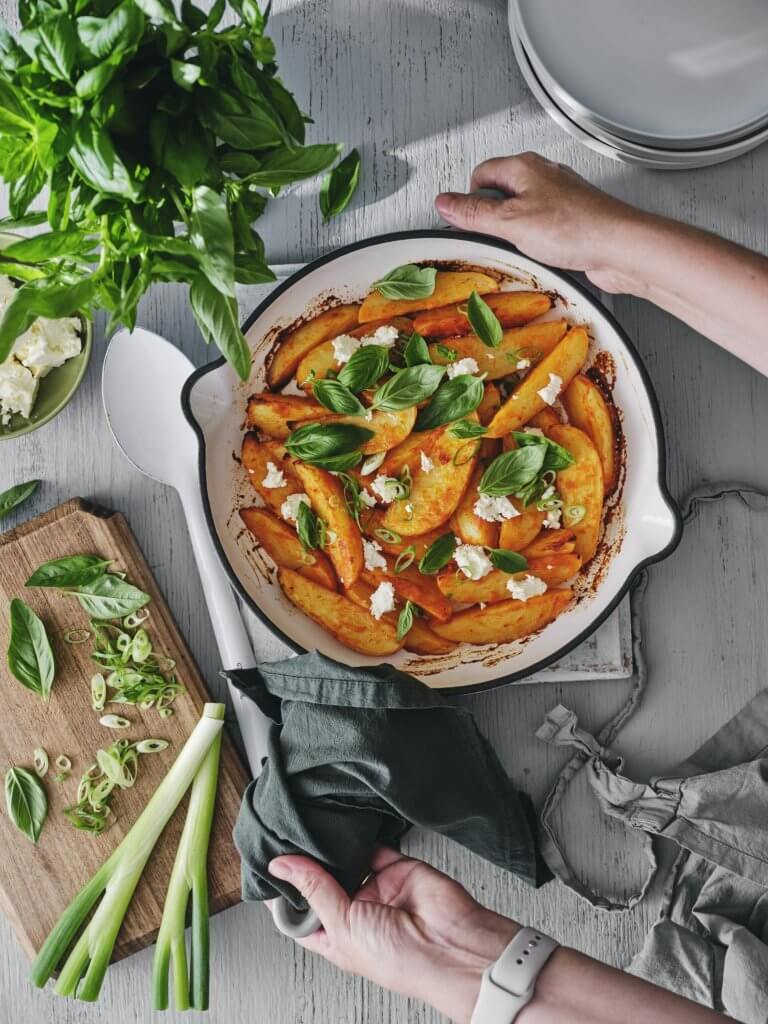 Tomato Baked Carisma Potatoes Mitolo Family Farms